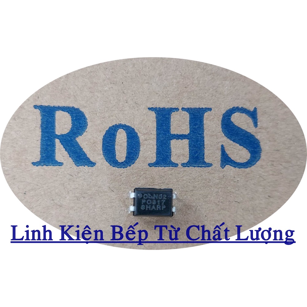 (10c) Photo quang ( Opto ) PC817 dip-4 mới, chính hãng Sharp 100%
