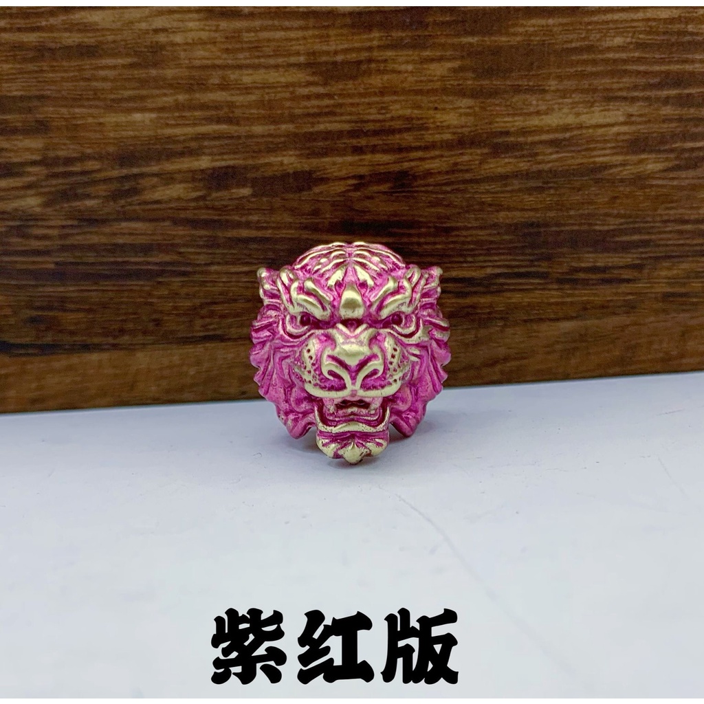 Phụ Kiện Dây Treo Trang Trí Hình Con Hổ Bằng Đồng Phong Cách Trung Hoa