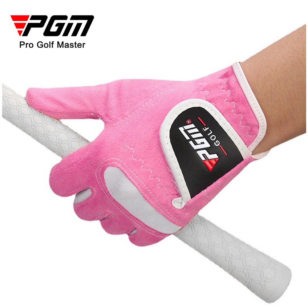Găng Tay Đánh Golf PGM Bằng Sợi Microfiber Mềm Thoáng Khí Chống Nắng Chống Trượt Thoáng Khí Cho Nữ