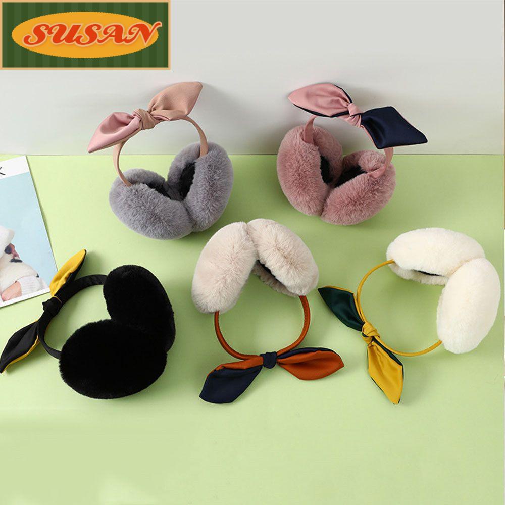 Chụp Tai Giữ Ấm Kiểu Hàn Quốc Hình Tai Thỏ Dễ Thương Cho Nữ