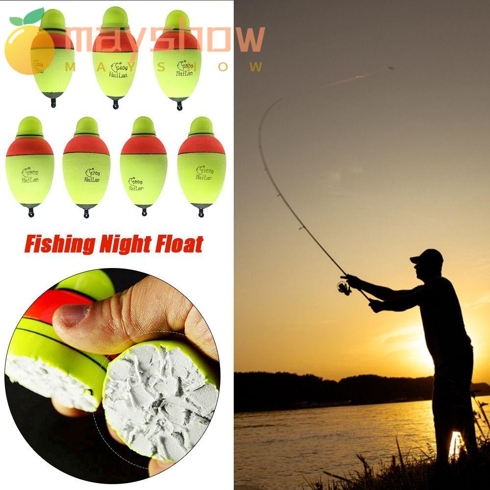 Phao Câu Cá Ban Đêm Bằng Nhựa 30g / 40g / 50g / 60g / 70g / 80g / 100g