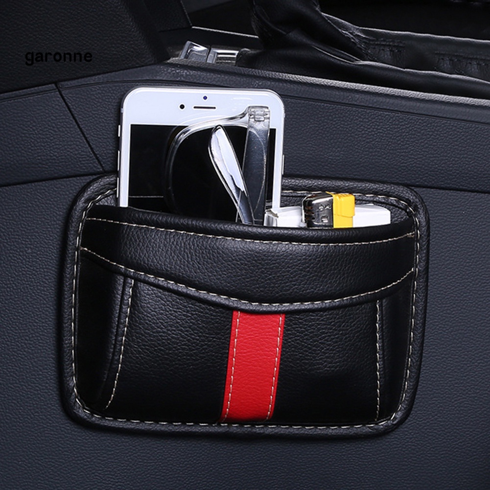 Túi Giả Da Đựng Mắt Kính / Điện Thoại Đa Năng Trang Trí Nội Thất Xe Hơi