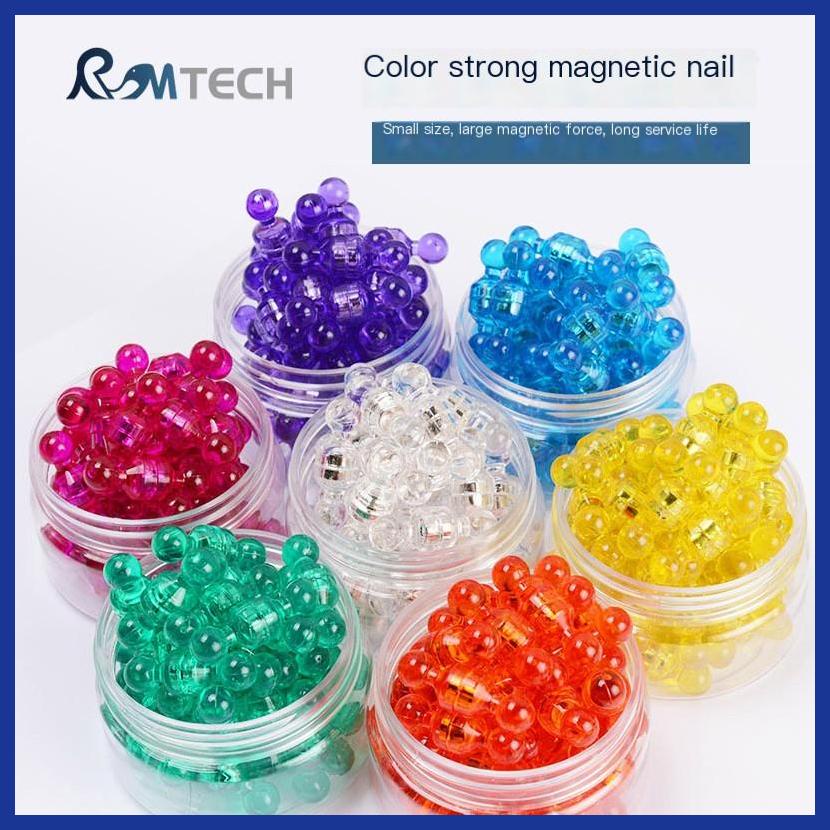 Nam Châm Cao Su Nhiều Màu Sắc Khóa Bảng Trắng Đa Năng