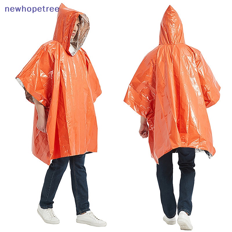 Áo Mưa Khẩn Cấp 5 Trong 1 Tiện Lợi Cho Dã Ngoại