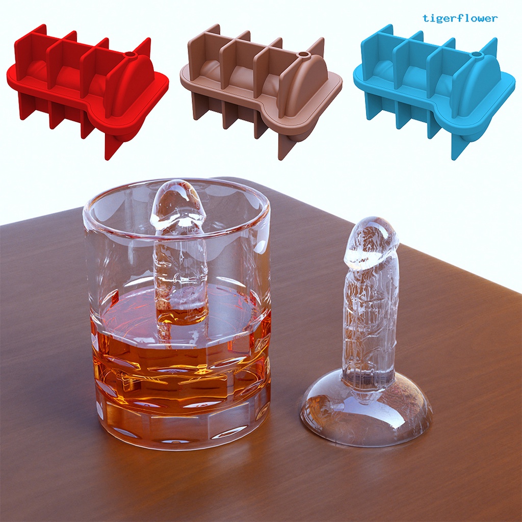 Khuôn Làm Đá Viên Bằng Silicone Chống Dính Hình Cây Bút DIY