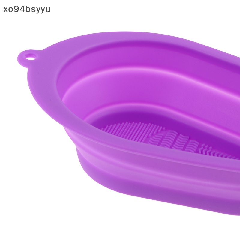 Xo94bsyu Dụng Cụ Vệ Sinh Cọ Trang Điểm Có Thể Gập Lại Tiện Dụng VN