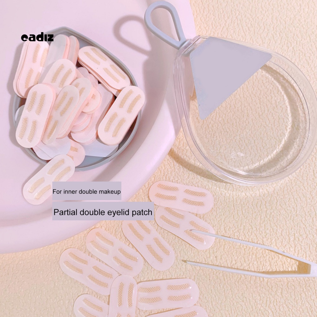 Bộ 300 Miếng Dán Kích Mí Tự Nhiên Có Thể Tháo Rời Kèm Nhíp Cho Nữ