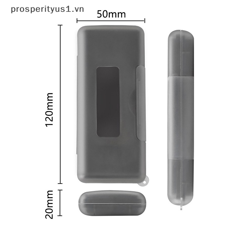 Hộp Đựng Thẻ Nhớ SSD M2 2280 Bằng Nhựa Chống Tĩnh Điện Chống Nước Cho 6 x M.2 NVME 2280