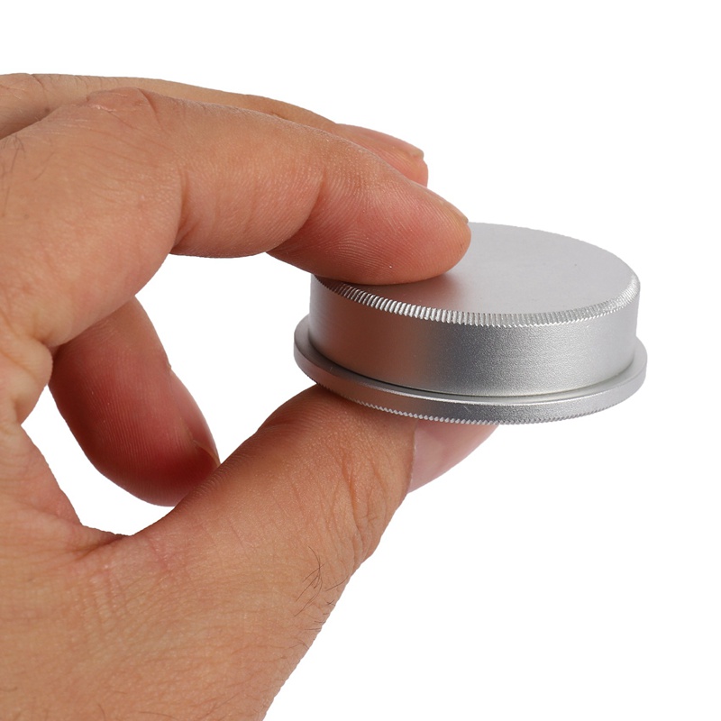 Bộ Nắp Ống Kính Và Nắp Đậy Bằng Kim Loại Màu Bạc Cho M39 Ltm Lsm Leica Mcm39S