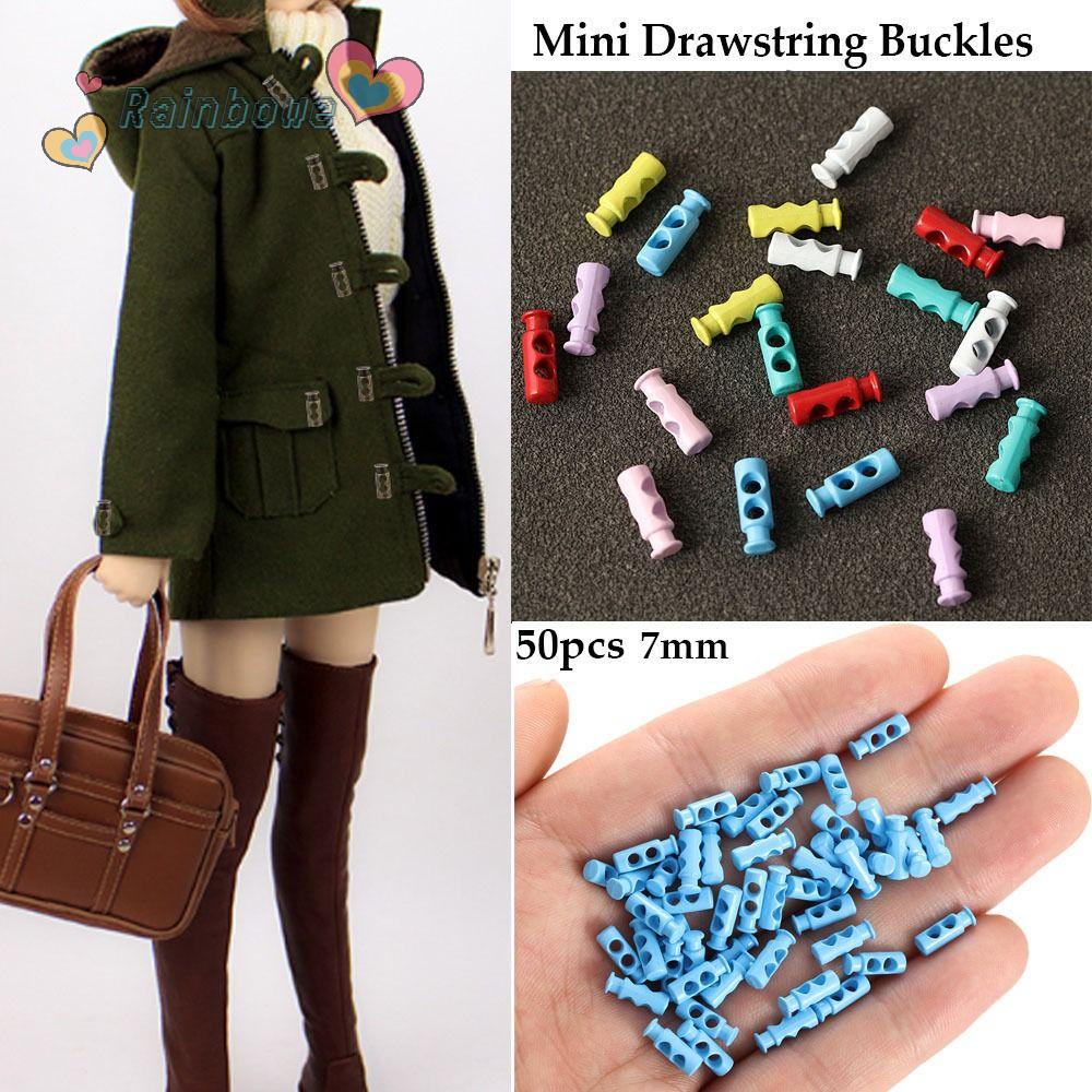 Set 50 Nút Cài Mini 7Mm Bằng Kim Loại Nhiều Màu Sắc Tiện Dụng