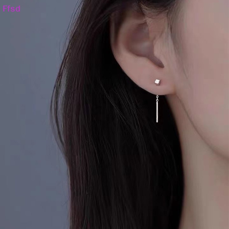 1 Đôi Bông Tai Dáng Dài Hình Giọt Nước Thời Trang Cho Nữ