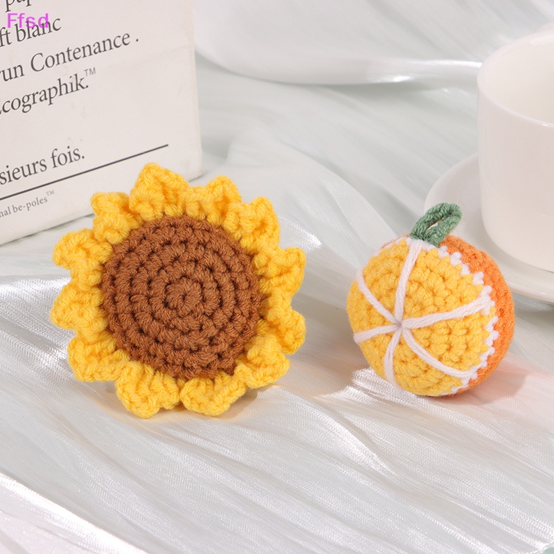 {Ffsd} Móc Khóa Trang Sức Mặt Hình Hoa Hướng Dương Nhỏ Nhồi Bông Ấm Áp Dễ Thương DIY Làm Quà Tặng Cho Nam Và Nữ * Bán Chạy