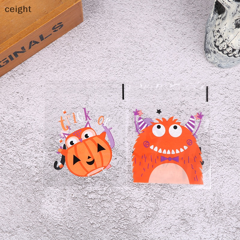 Set 100 Túi Đựng Kẹo Trang Trí Halloween