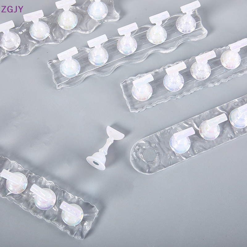 Giá Đỡ Trưng Bày Móng Tay Giả Từ Tính Bằng Acrylic Mới