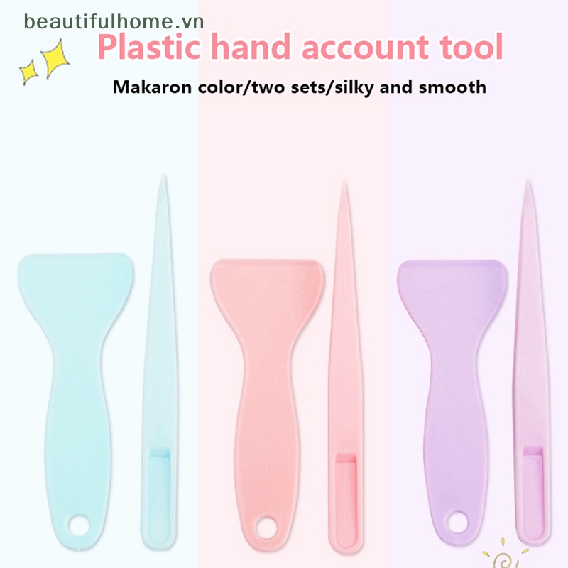 1 Bộ Nhíp Bằng Nhựa Dễ Thương Dùng Trang Trí Sổ Tay DIY