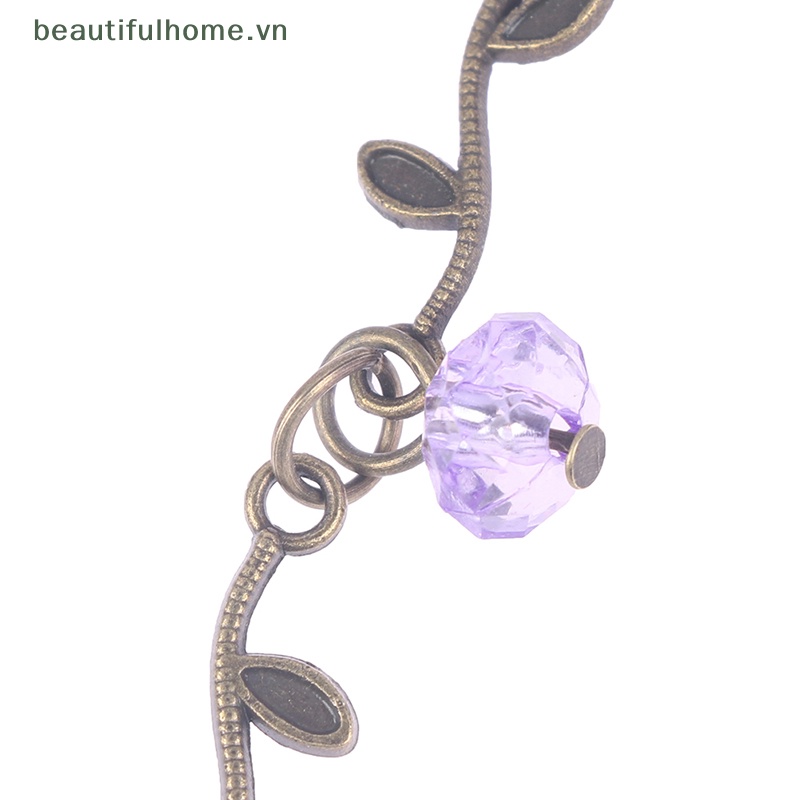 [beautifulhome] Vòng Tay Hạt Pha Lê Đen Phối Ren Cổ Điển Dành Cho Nữ Làm Đẹp