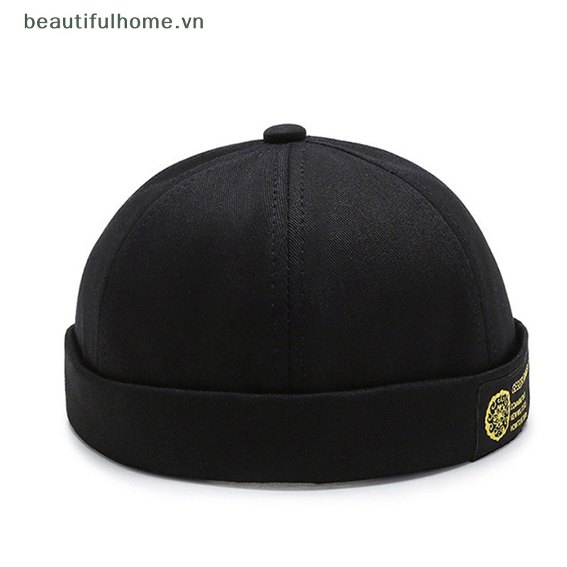 [beautifulhome] Mũ Beanie Không Vành Điều Chỉnh Được Phong Cách Hip Hop Cổ Điển Cho Nam Và Nữ [beauty]