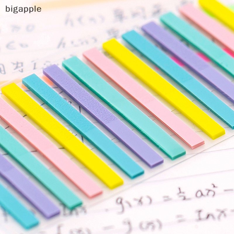 Bộ 300 Miếng Dán Ghi Chú Họa Tiết Lá Cờ Màu Dạ Quang Siêu Mỏng Tiện Dụng Cho Văn Phòng / Trường Học