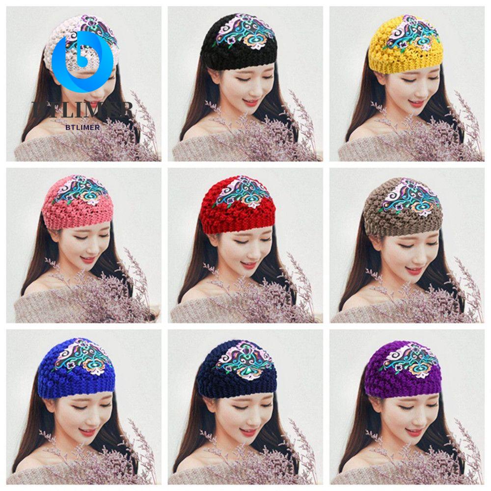 Mũ Trùm Đầu Họa Tiết Hoa Phong Cách Mexico Cho Nữ