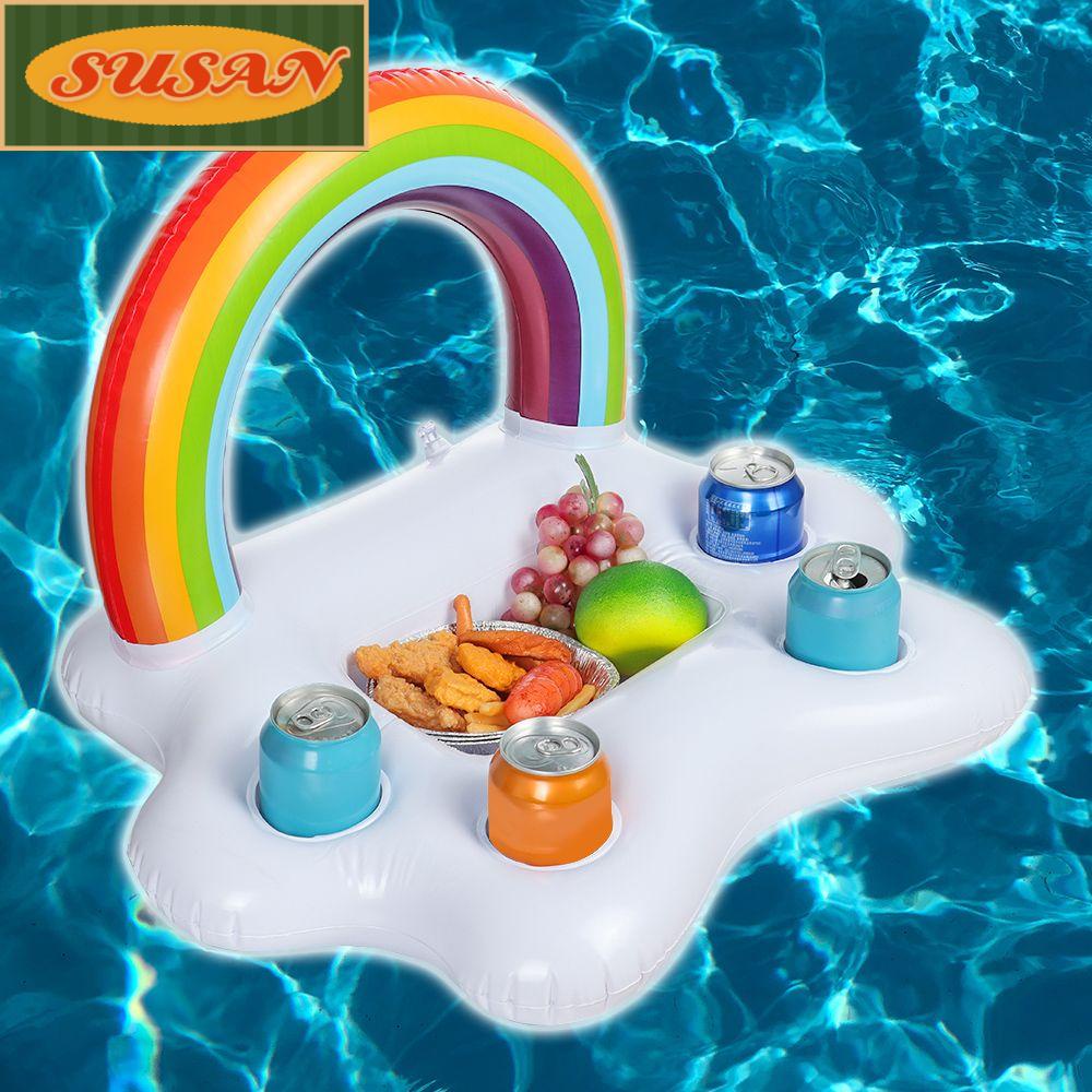 Giá Đỡ Cốc Nước Hình Đám Mây / Cầu Vồng Độc Đáo Trang Trí Bể Bơi /