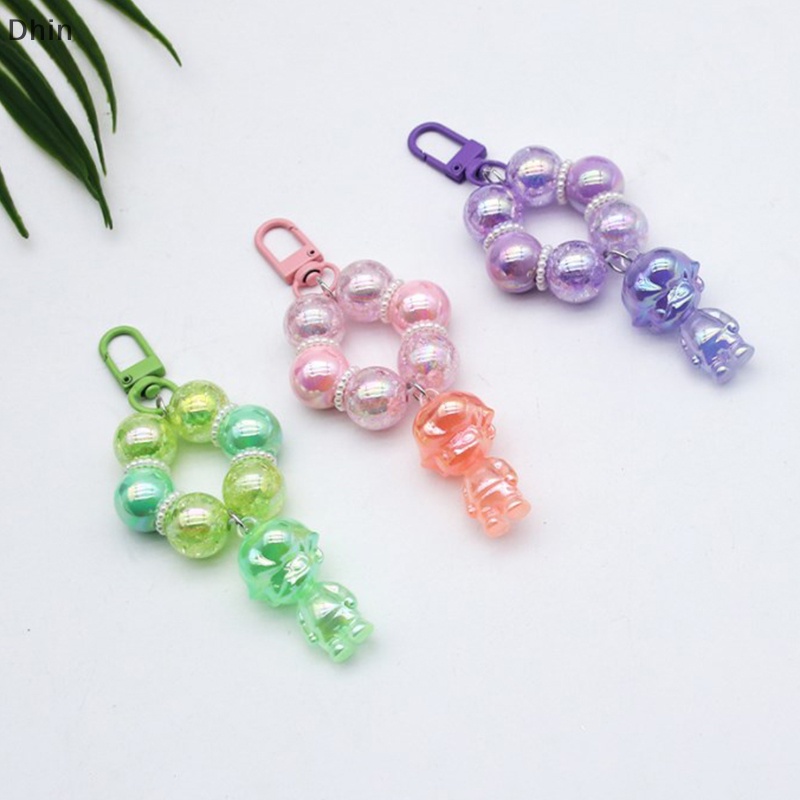 1 Móc Khóa Hình Thú Cưng Hoạt Hình Nhiều Màu Sắc Dễ Thương Cho Cặp Đôi