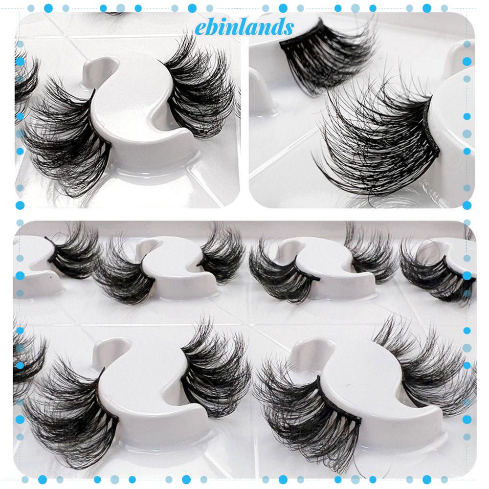 Set 8 Cặp Lông Mi Giả Dài Và Dày Handmade EBINLANDS