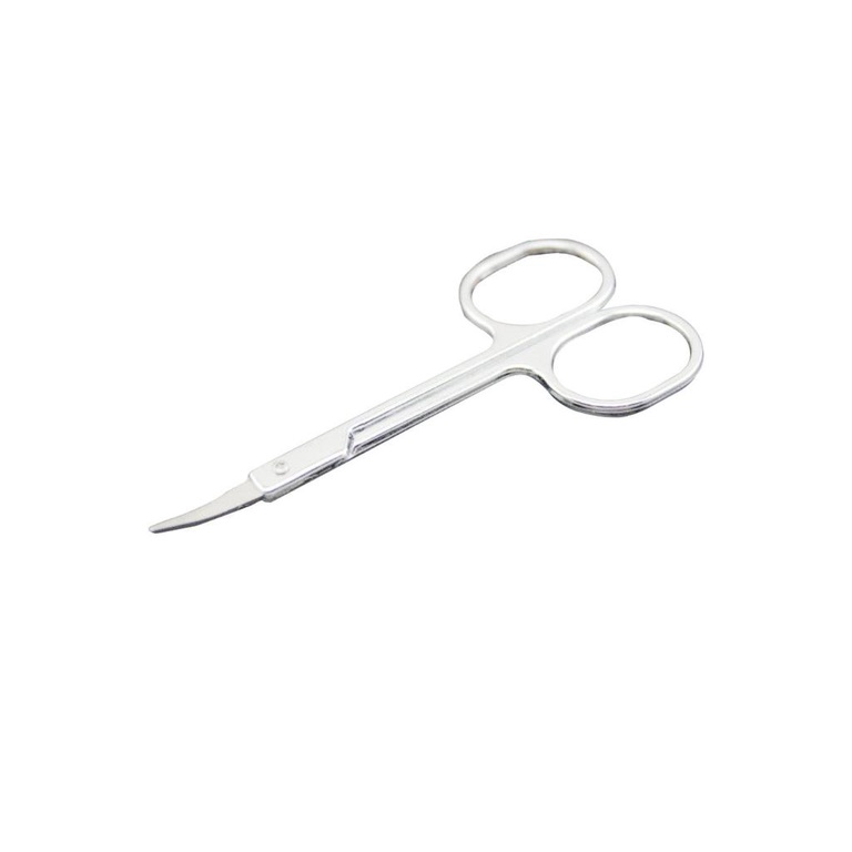 Nose Hair Scissors Small Eyebrow Cutter Stainless Steel Makeup Scissors