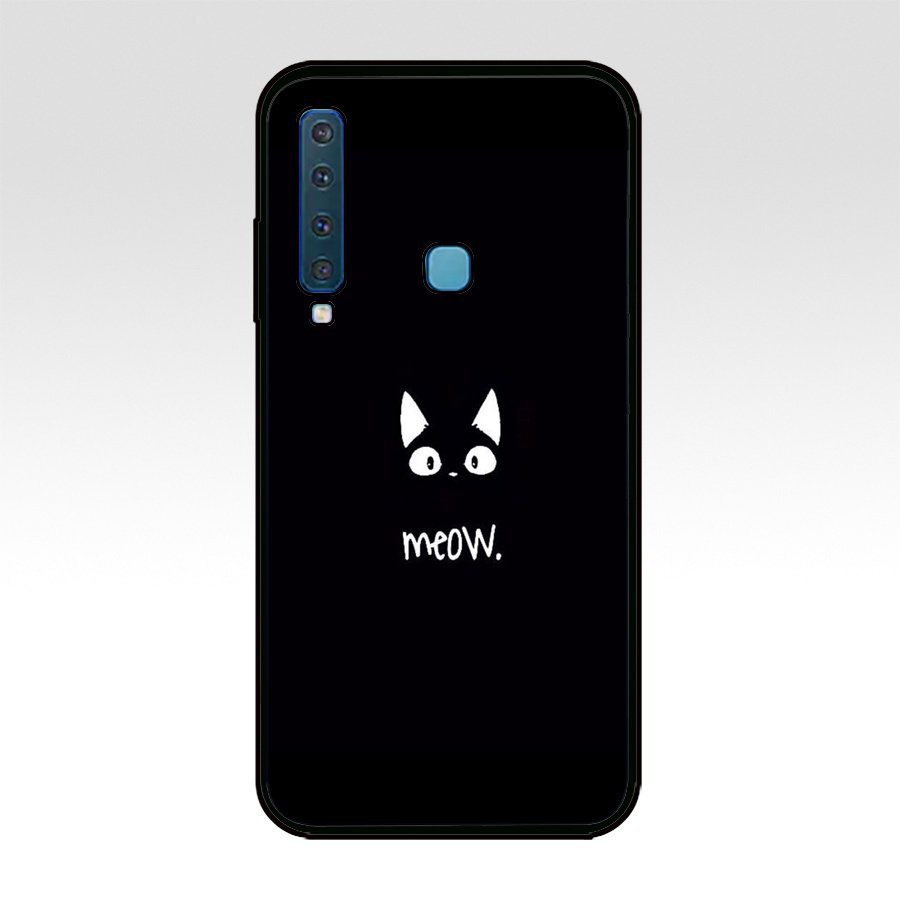 Ốp Lưng TPU silicone Mềm Màu Đen Thời Trang Cho Galaxy A9 2018