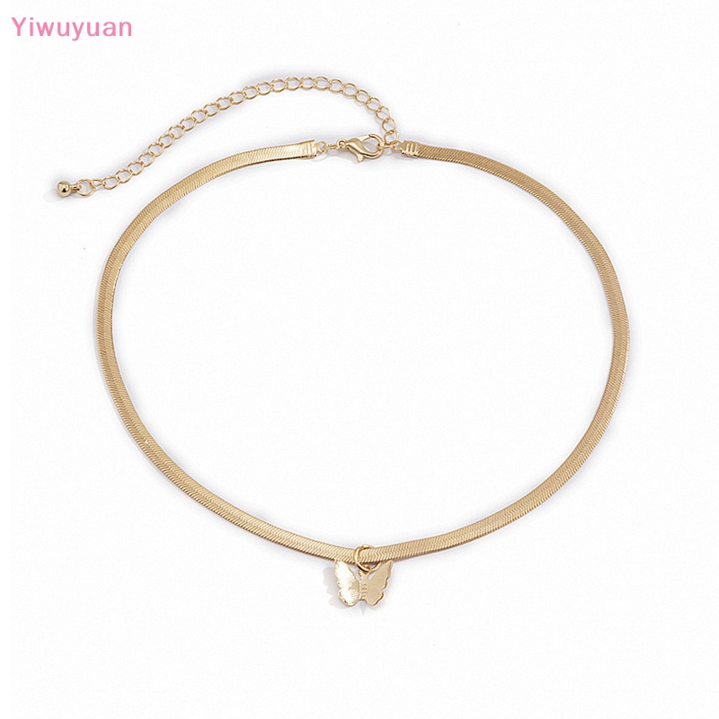 Vòng cổ Mặt Hình Bướm Thời Trang Mới Cho Nữ