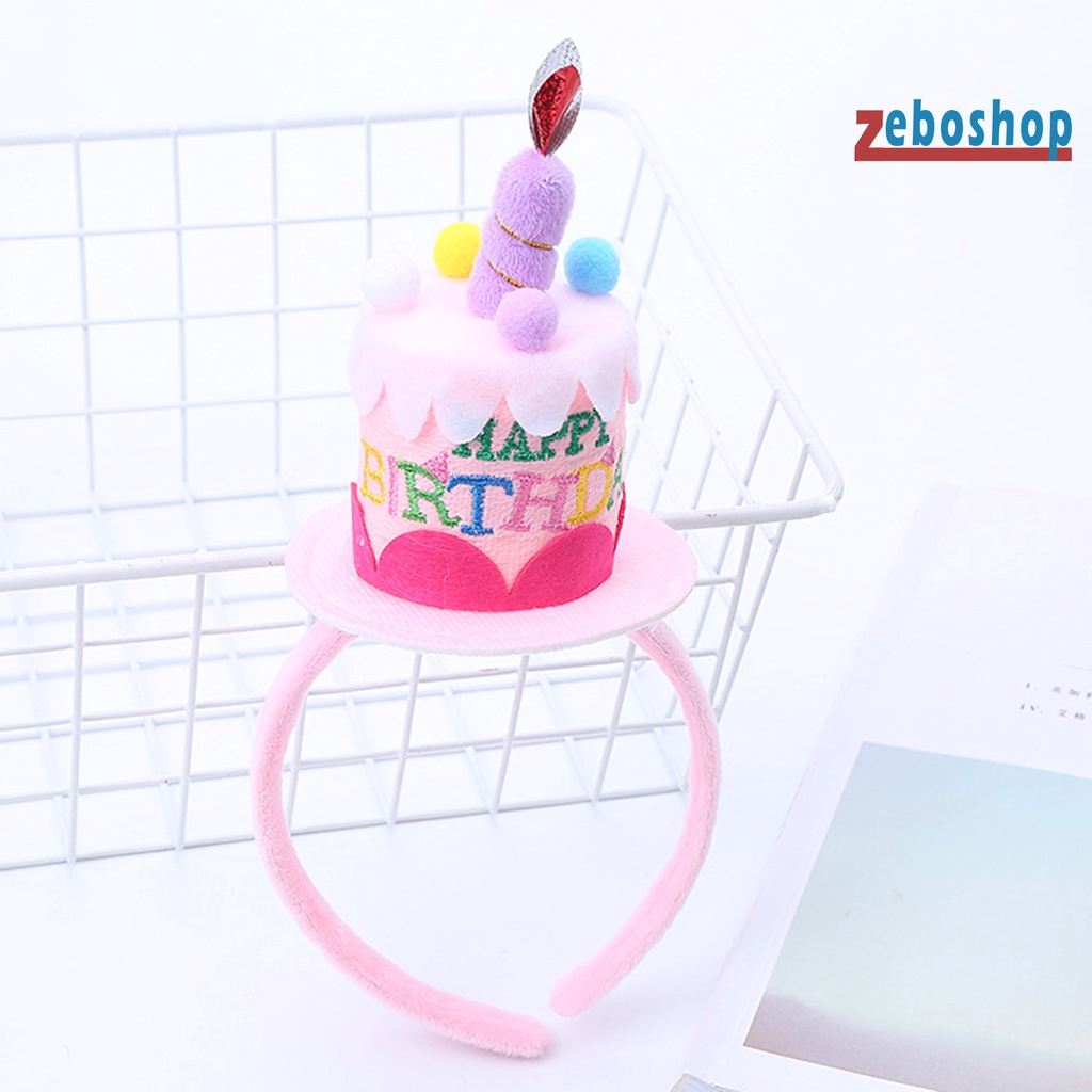 Cài Tóc Thủ Công Màu Sắc Tươi Sáng Tùy Chỉnh Trang Trí Tiệc Sinh Nhật Cho Bé