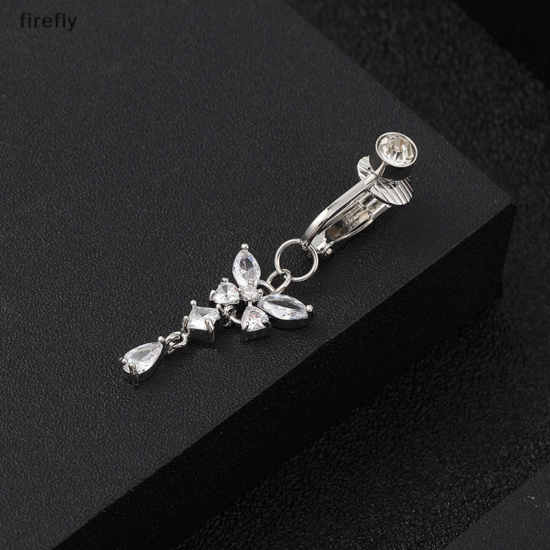 [firefly] Khuyên Rốn Giả Kẹp Rốn Hình Bướm Có Kẹp Hình Bướm Trang Sức Toàn Thân