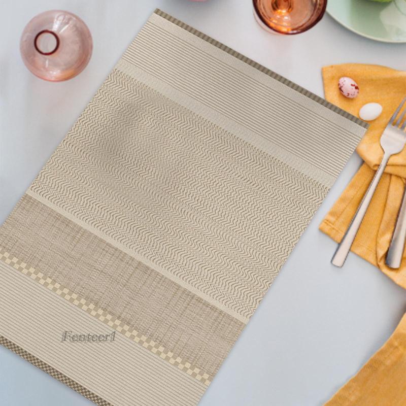 [Fenteer1] Thảm Lót Bát Đĩa Và Khay Thoát Nước Cho Cửa Hàng Cà Phê