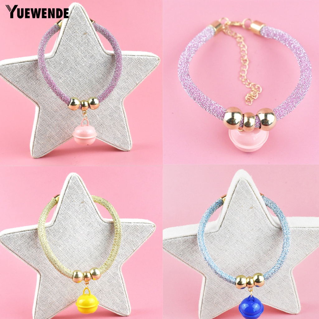 Vòng Cổ YQ.E Có Thể Điều Chỉnh Kèm Chuông Trang Trí Cho Thú Cưng
