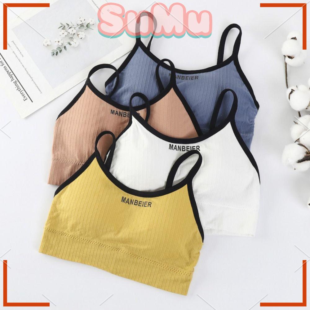 Áo Ngực Thể Thao Chất Liệu Cotton Thời Trang Mùa Hè Quyến Rũ Cho Nữ