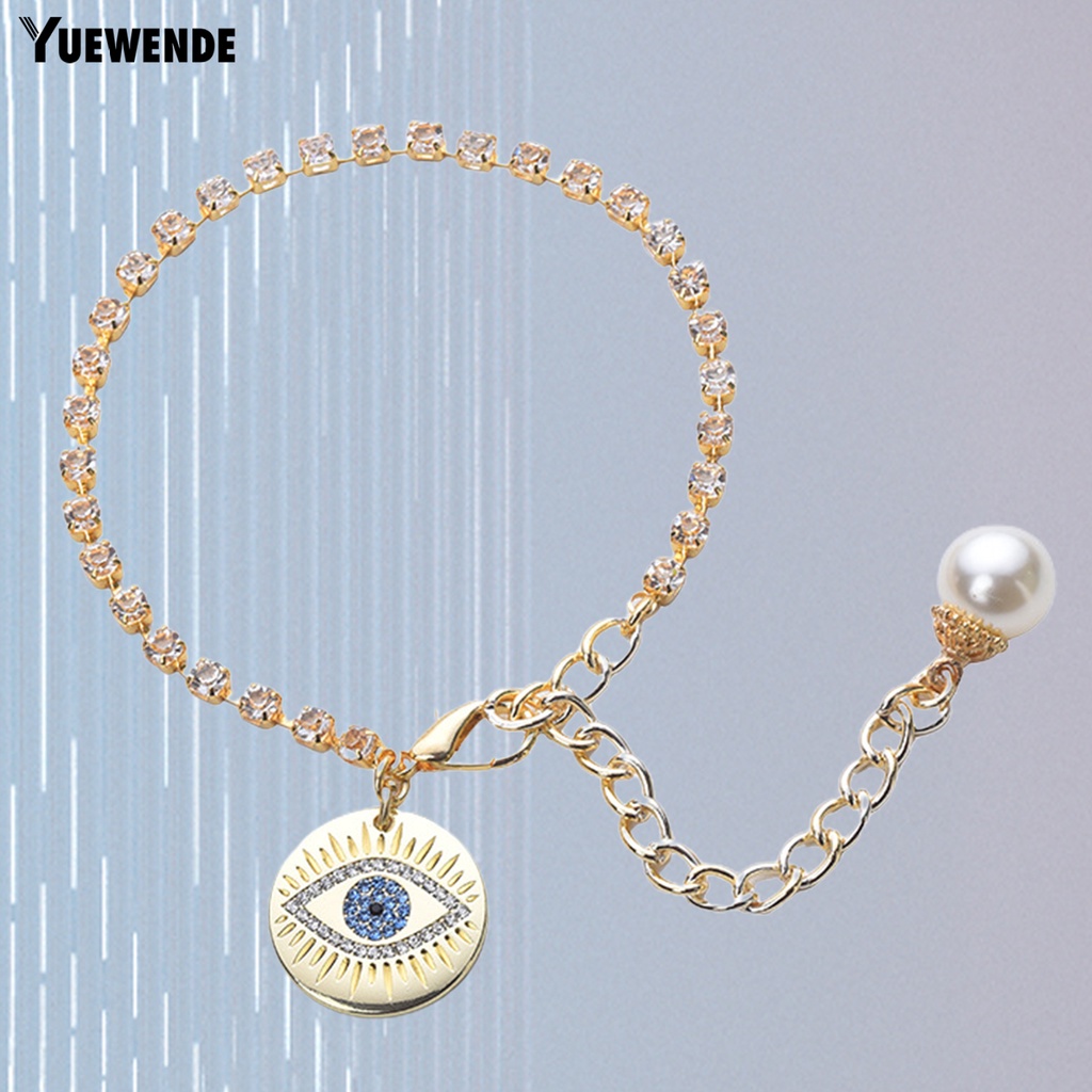 Vòng Cổ YQ.E Đính Đá Hình Đôi Mắt Xinh Xắn Cho Thú Cưng