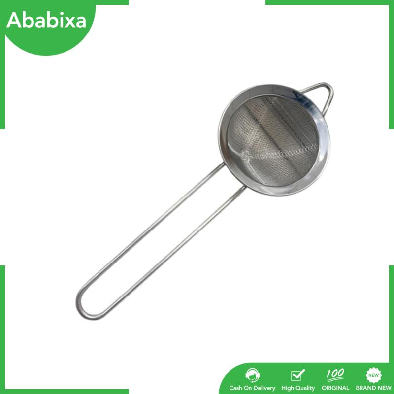 Dụng Cụ Lọc Thức Ăn Nhỏ Bằng Thép Không Gỉ Với Tay Cầm Dài Chống Rỉ Dùng Pha Chế Cocktail / Trà / Cà Phê