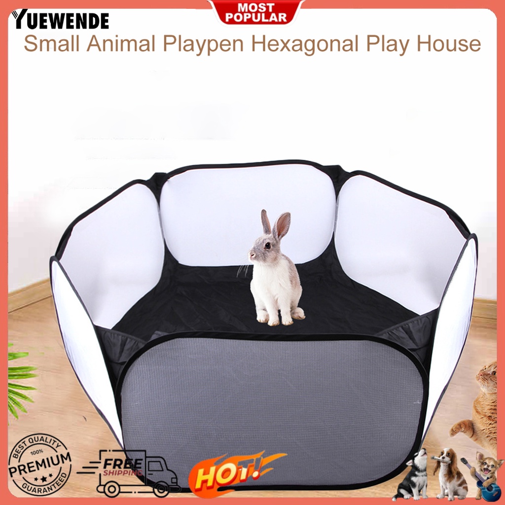 Yq.e Lều Lục Giác Lưới Thoáng Khí Ngăn Chặn Thoát Thoát Khí Đồ Chơi Cho Thỏ / Heo / Mèo Cưng