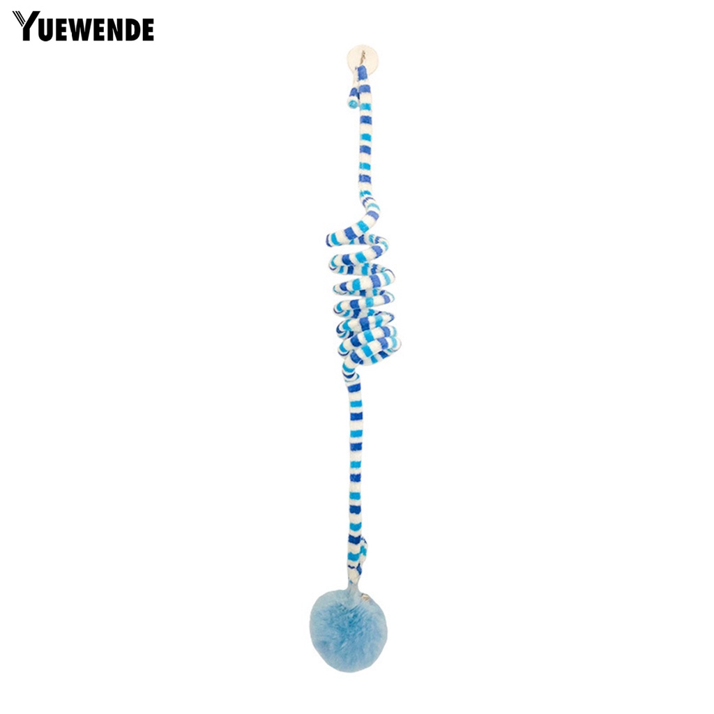 Đồ Chơi Bóng Lông Họa Tiết Sọc YQ.E Giảm Căng Thẳng Vui Nhộn Dành Cho Mèo Cưng