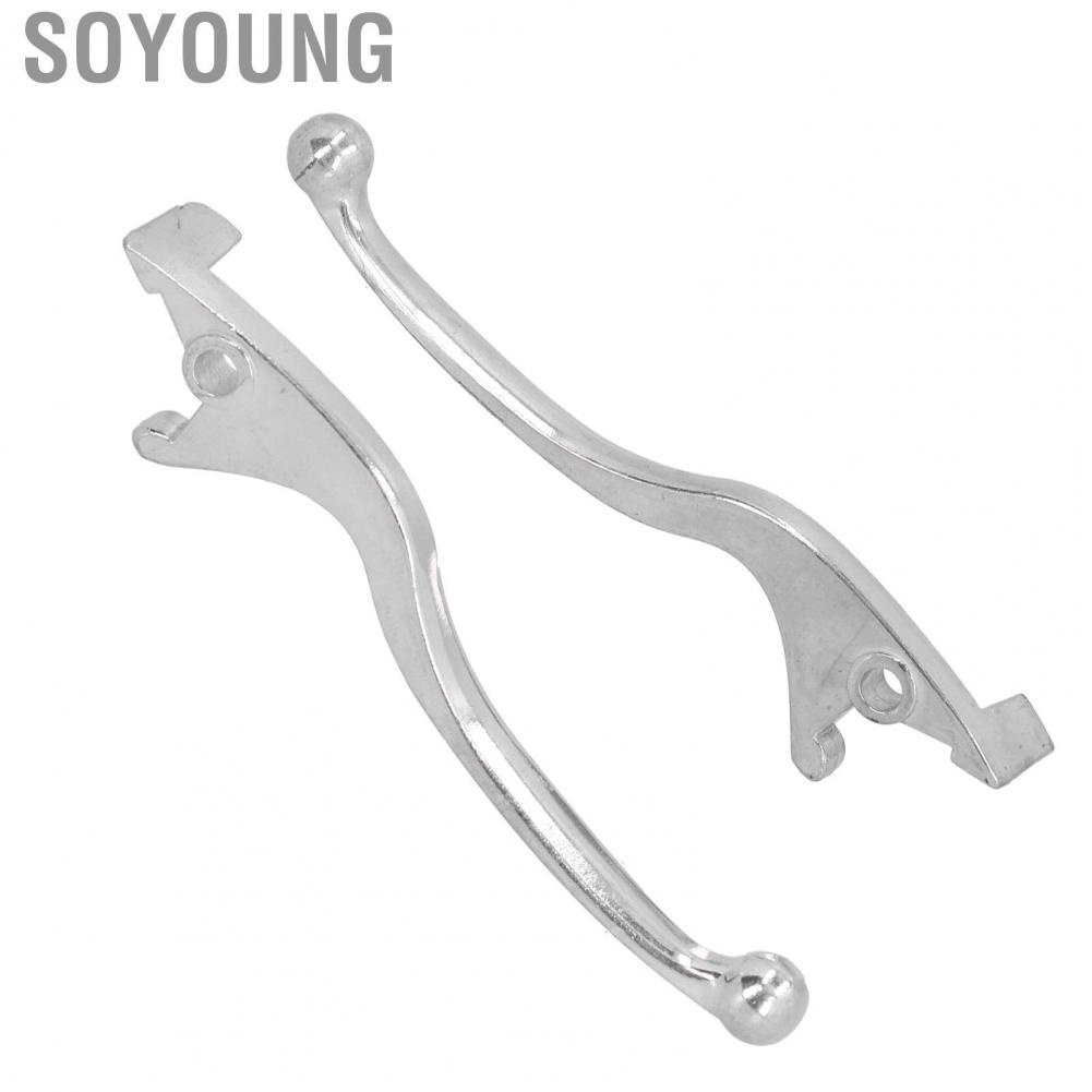 Soyoung Brake Handle Replacement  Cnc Machining Aluminum Alloy Levers for Moped And Atv Most Motorcycle