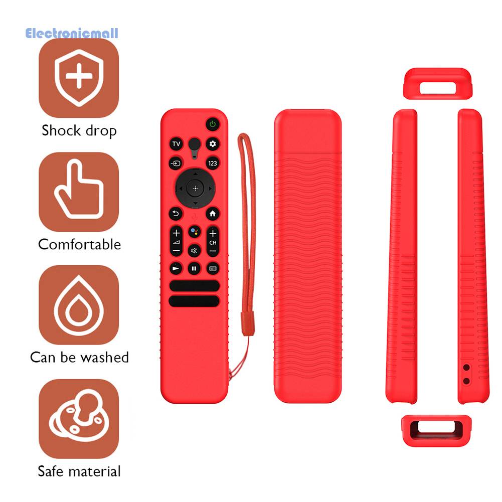 Vỏ Bọc Điều Khiển Từ Xa Bằng Silicone Chống Bụi Cho TV Sony X90K Mall01.vn
