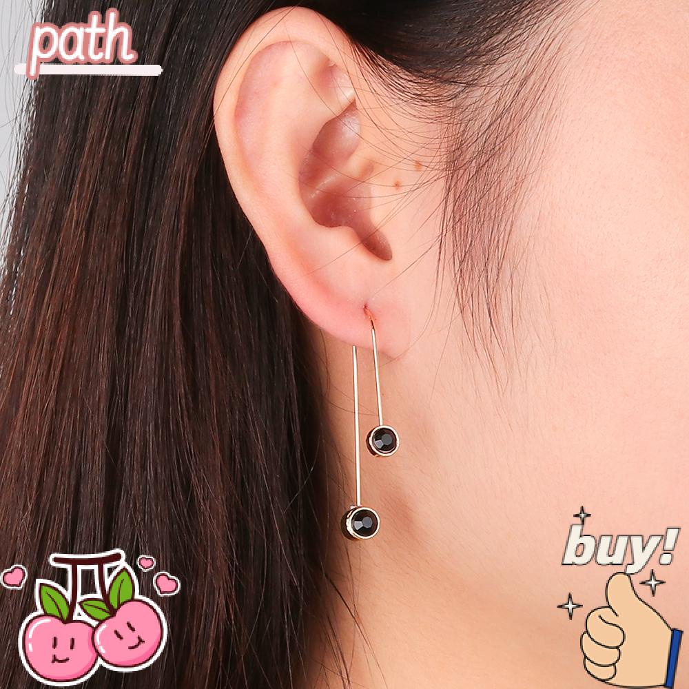 Bộ 5 Đôi Bông Tai Acrylic Dáng Dài Thời Trang Dành Cho Nữ