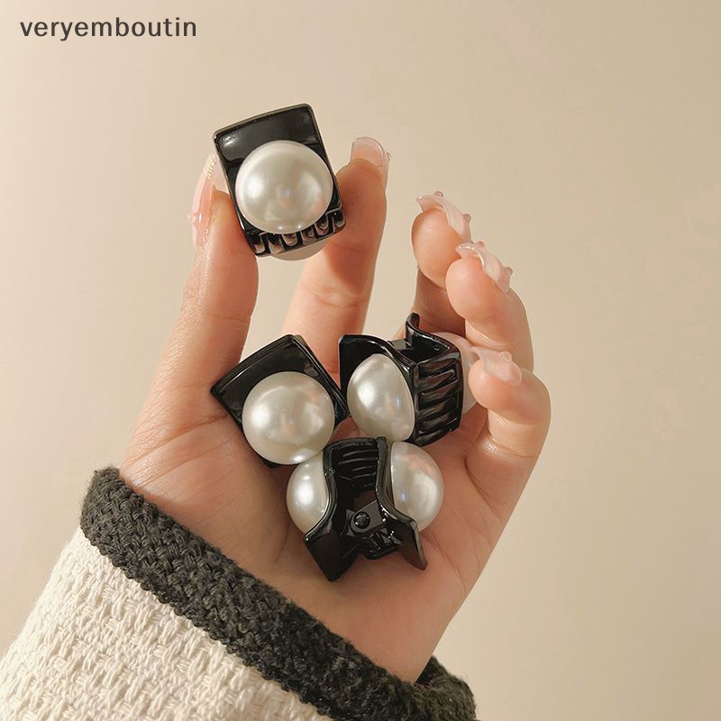 Set 2 Kẹp Tóc Đính Ngọc Trai Nhân Tạo Thời Trang Hàn Quốc