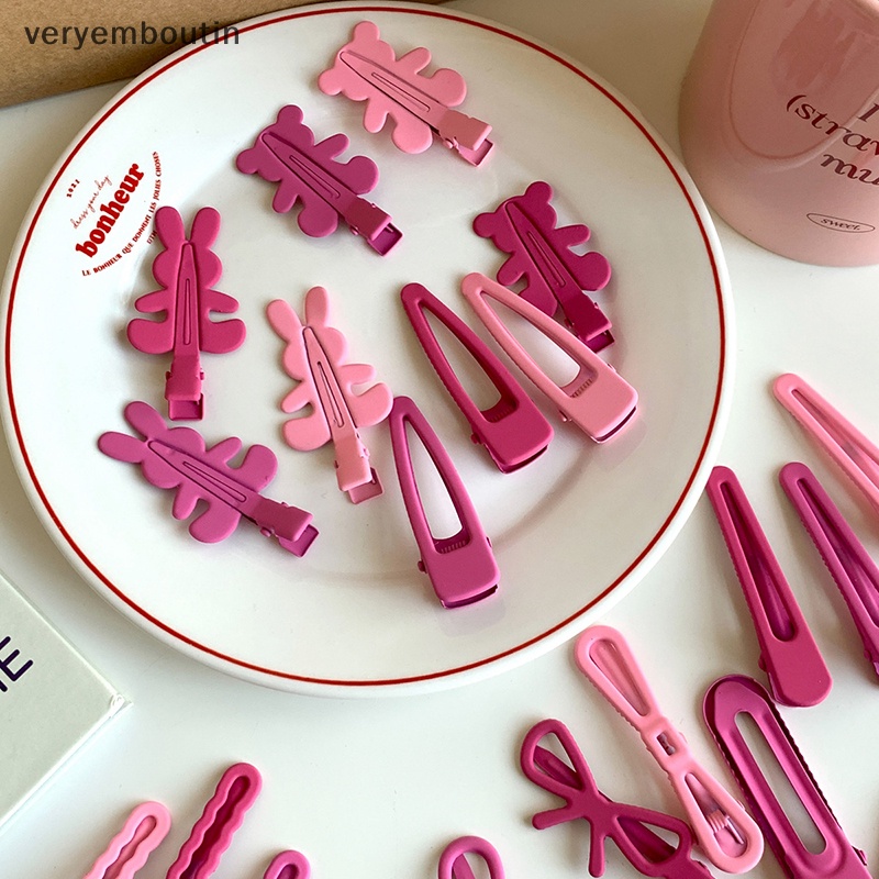 Bộ 3 Kẹp Tóc Hình Ngôi Sao Màu Hồng Gradient Dễ Thương Cho Bé