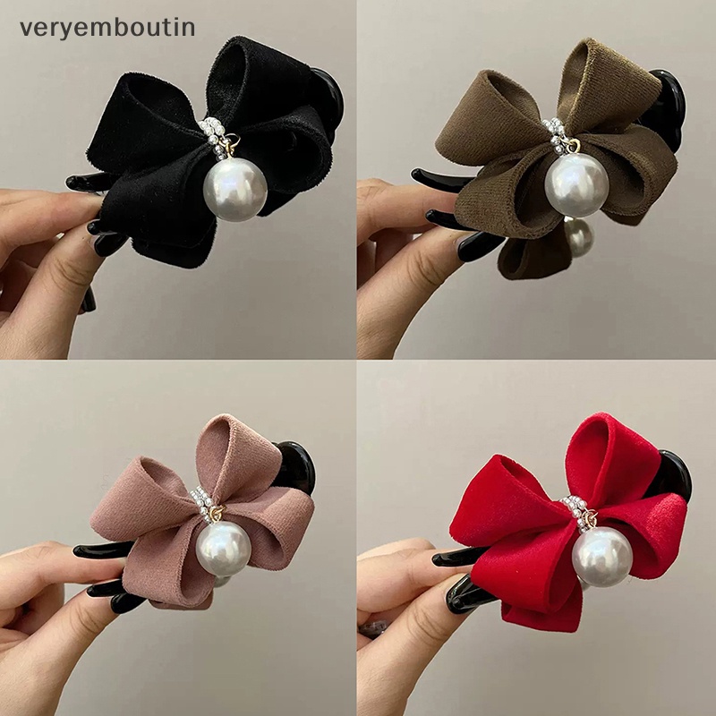 Kẹp Tóc Hình Cá Mập Đính Ngọc Trai Thời Trang Cho Nữ