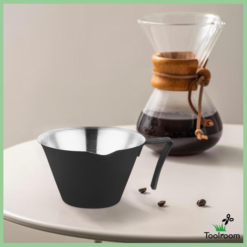 Bộ 3 Cốc Đo Lường Bằng Thép Không Gỉ Có Thể Tái Sử Dụng Cho Nhà Hàng / Quán Bar