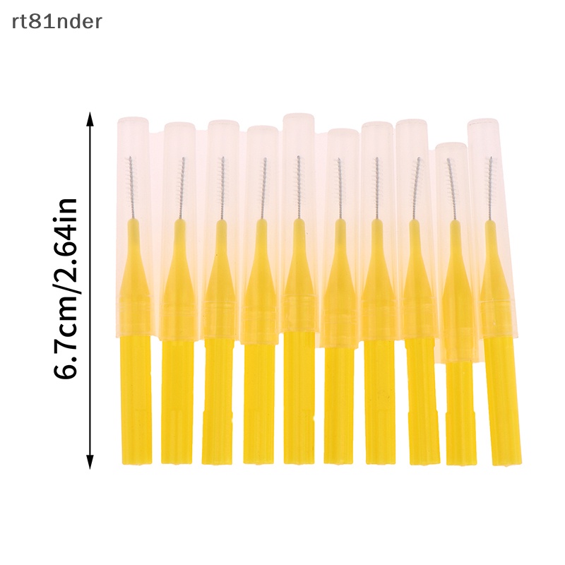 Set 10 Cọ Trang Điểm Lông Mi Tiện Dụng Chất Lượng Cao
