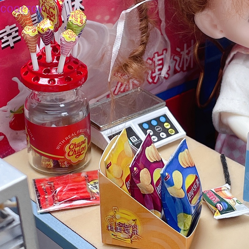 1 Bộ Đồ Chơi Mô Hình Khoai Tây Chiên Tỉ Lệ 1: 12 Trang Trí Nhà Búp Bê