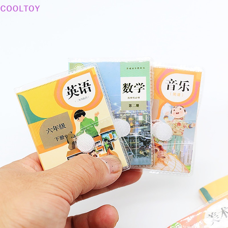 Mô Hình Cuốn Sách Mini Tỉ Lệ 1 / 12 Trang Trí Nhà Búp Bê