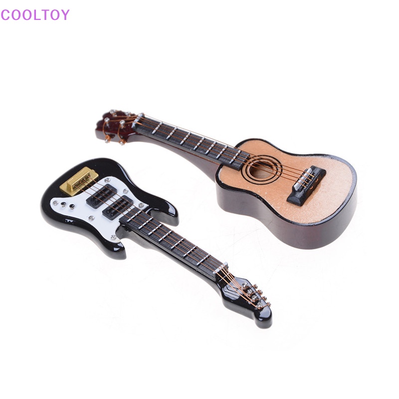 Đồ Chơi Đàn Ghita Cho Búp Bê Tỉ Lệ 1: 12