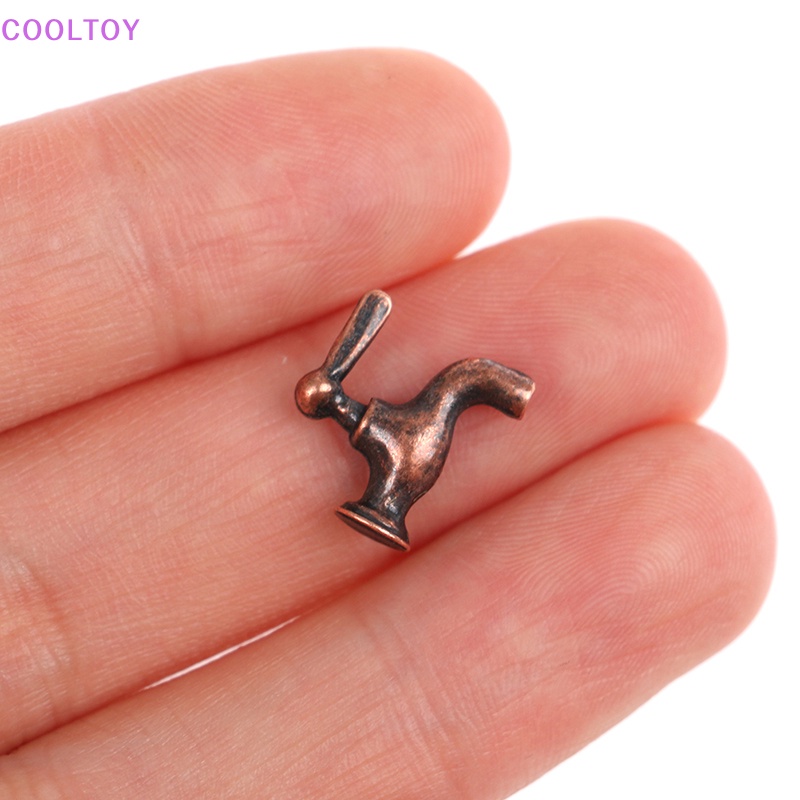 Bộ 4 Vòi Nước Kim Loại 1: 12 Trang Trí Nhà Búp Bê